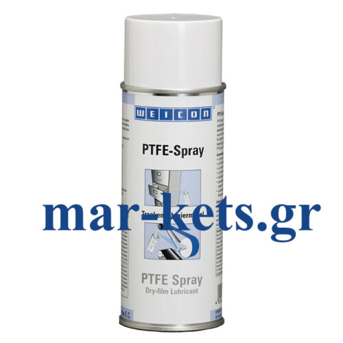 Weicon PTFE-Spray είναι ένα ξηρό λιπαντικό τεφλόν