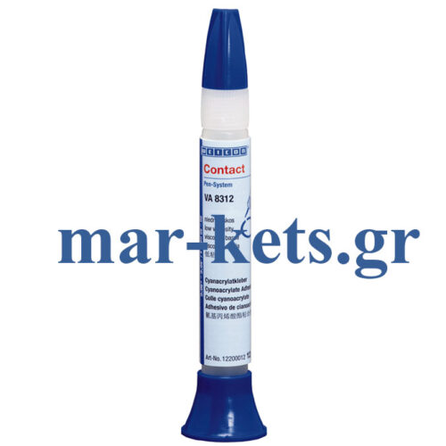 WEICON Contact VA8312 Πανίσχυρη κυανοακρυλική κόλλα στιγμής