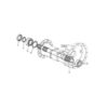 Τσιμούχα άξονος P.T.O. Fiat - Ford - New Holland 50×80×8mm - Image 2