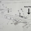Πείρος εμπρόσθιου συστήματος παλάγκο Massey Ferguson - Image 2