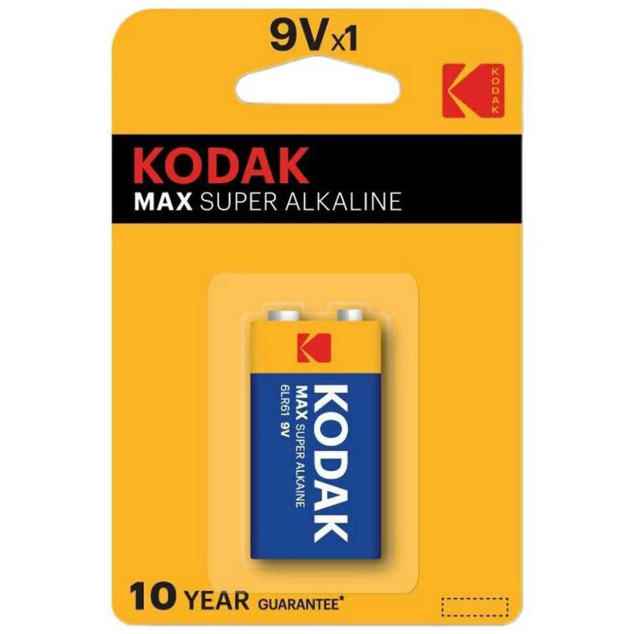 Kodak Max Alkaline 9V