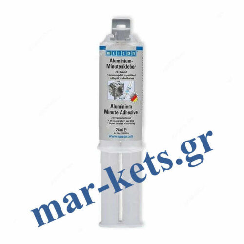 WEICON Aluminium Minute Adhesive εποξειδική κόλλα δύο συστατικών αλουμινίου