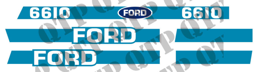 Έμβλημα αυτοκόλλητο Ford 6610