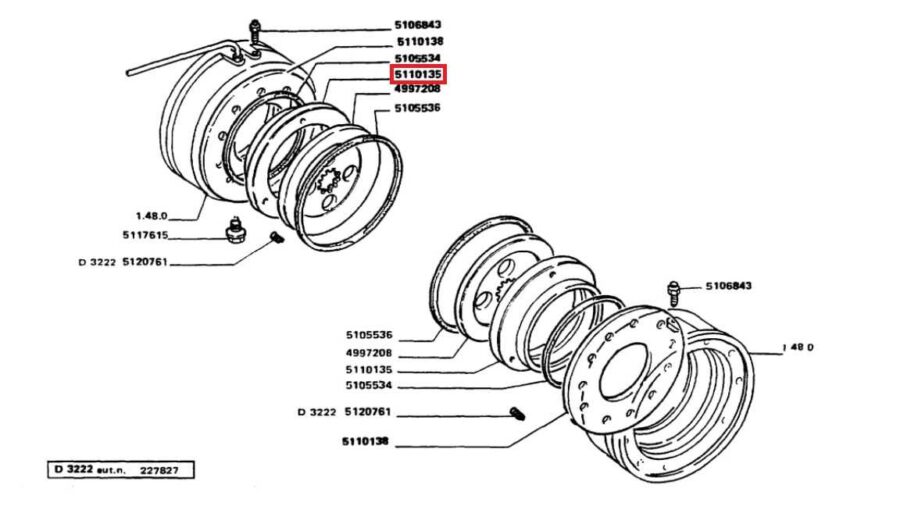 Έμβολο φρένου Fiat 263mm - Image 2