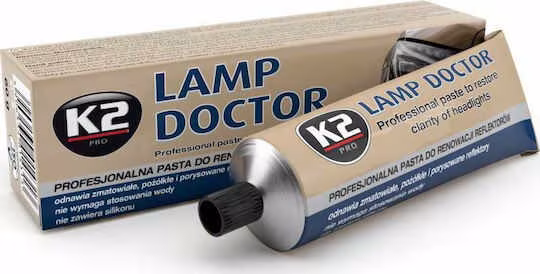 K2 Lamp Doctor Αλοιφή Καθαρισμού Φαναριών Αυτοκινήτου