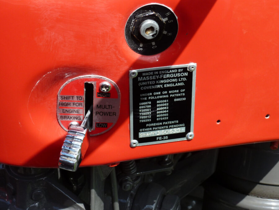 P.T.O. ελατήριο πρωτεύοντος άξονα multi power Massey Ferguson