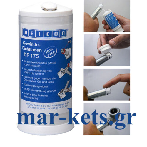 Weicon DF 175 Κορδόνι (νήμα) στεγανοποίησης από 100% PTFE
