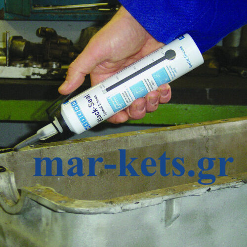 WEICON Silicone Black-Seal Special Silicone Σιλικονούχα Φλατζόκολλα υψηλής θερμοκρασίας μάυρη