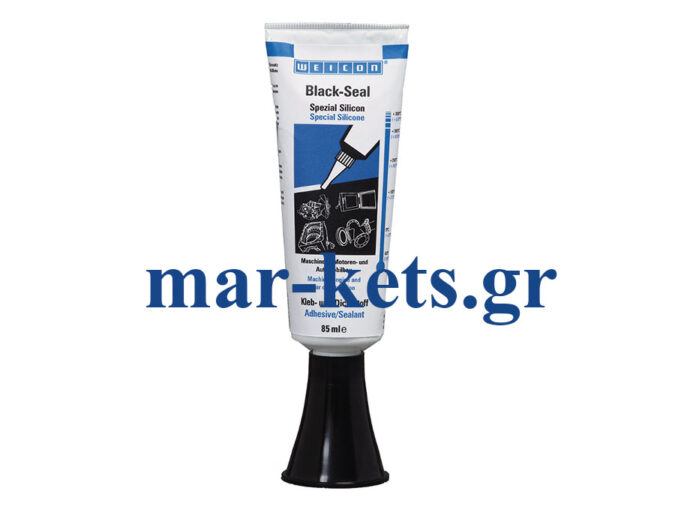 WEICON Silicone Black-Seal Special Silicone Σιλικονούχα Φλατζόκολλα υψηλής θερμοκρασίας μάυρη