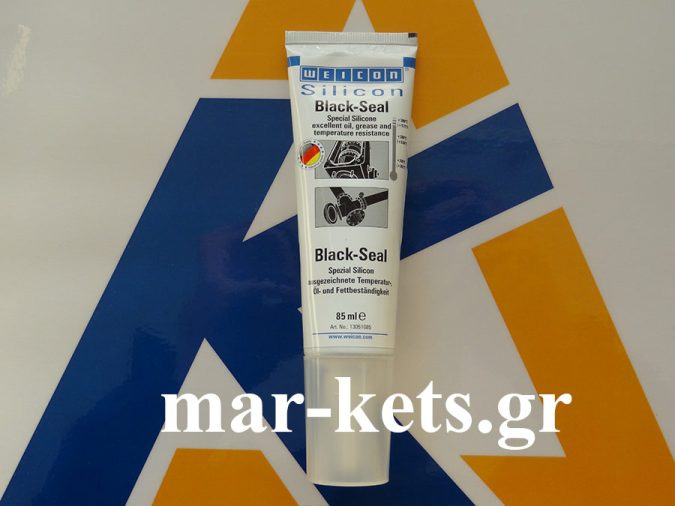 WEICON Silicone Black-Seal Special Silicone Σιλικονούχα Φλατζόκολλα υψηλής θερμοκρασίας μάυρη