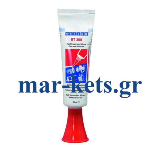 WEICON Silicone HT 300 Σιλικονούχα Φλατζόκολλα υψηλής θερμοκρασίας κόκκινη