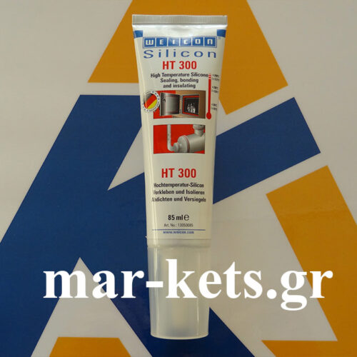 WEICON Silicone HT 300 Σιλικονούχα Φλατζόκολλα υψηλής θερμοκρασίας κόκκινη