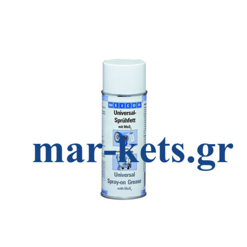WEICON Universal Spray-on Grease Σπρέι γράσσου με διθειούχο μολυβδαίνιο MoS2