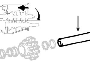 Άξονας σασμάν όπισθεν Massey Ferguson