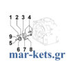 Αντλίας λαδιού γρανάζι κίνησης LOMBARDINI 3LD450, 3LD510, 4LD640, 4LD705, 4LD820