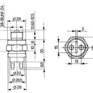 Βαλβίδα ασφαλείας (φούσκα) σασμάν Ford New - Holland