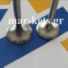 Βαλβίδες εισαγωγής+εξαγωγής RUGGERINI RD180, RD181, RD188, RD200, RD201, RD208, RD218, RF80, RF81, RF88