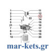 Βαλβίδων ροδέλα LOMBARDINI 9LD, 11LD