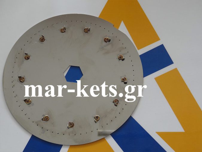 Δίσκος σπόρου ντομάτας 72 τρύπες 1 χιλιοστά Gaspardo 510-520-530-MT Economic