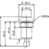 Διακόπτης – μπουτόν παρτικόφ P.T.O.  Massey Ferguson