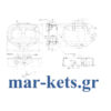 Δοχείο καυσίμων (ντεπόζιτο) LOMBARDINI 3LD450, 3LD510