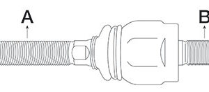 Ημίμπαρο 18×1,5 RH - 18X1,5 RH Landini – Massey Ferguson