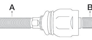 Ημίμπαρο 24×1,5 RH – 22X1,5 RH Landini – Massey Ferguson