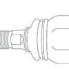 Ημίμπαρο John Deere 28×1,5 RH - 24x1,5 RH