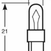 Λάμπα 12V 1,2W W2x4,6d TRIFA