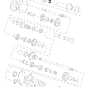 Ρουλεμάν σασμάν Ford–Case I.H.-New Holland