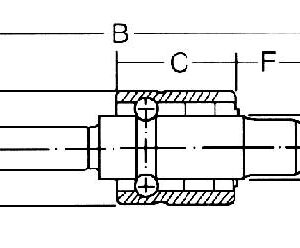 Ρουλεμάν υδραντλίας RHP FBS 348