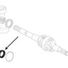 Τσιμούχα άξονος 40x68x14 COMBI Landini - Massey Ferguson
