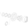 Τσιμούχα άξονος COMBI 46,15x80x16,5 JCB